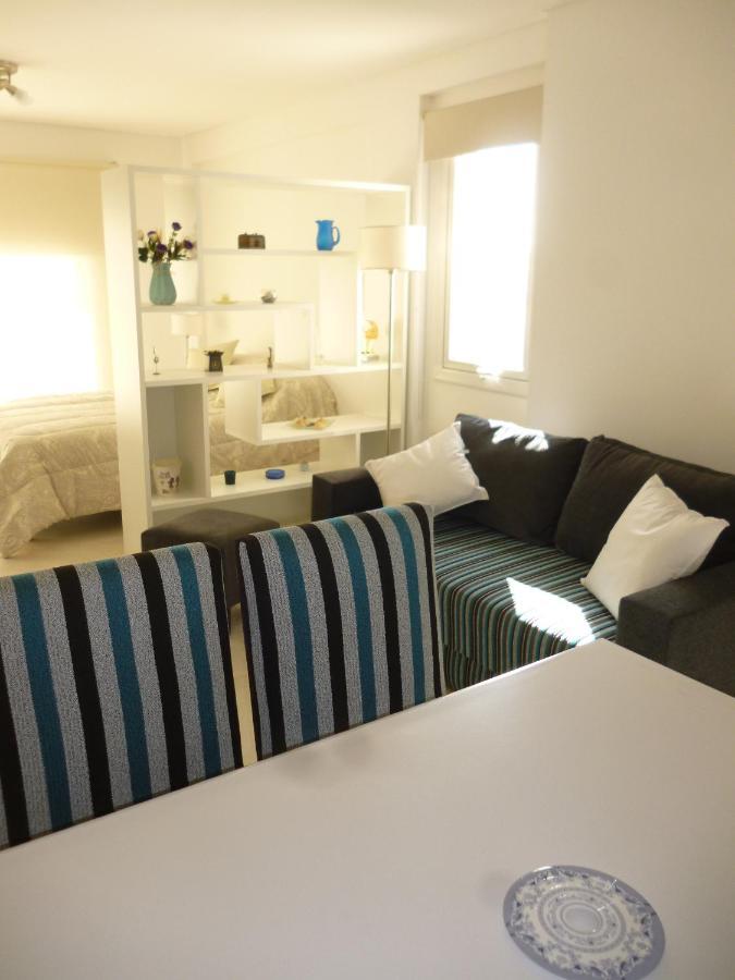 Apartment 1-1/2 Amb C/balcon Soleado En Edificio Frente Al Mar Mar del Plata