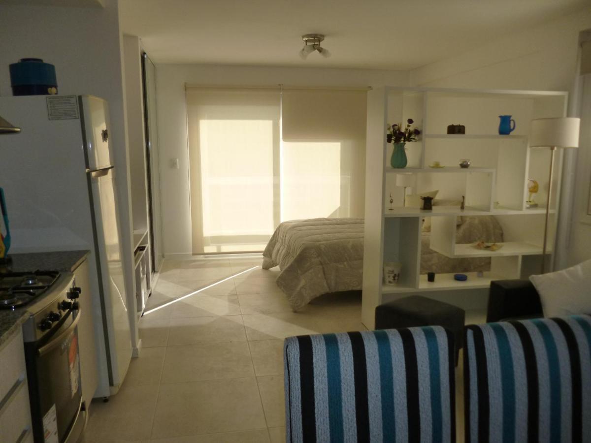 Apartment 1-1/2 Amb C/balcon Soleado En Edificio Frente Al Mar Mar del Plata