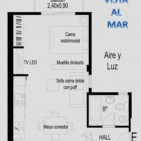 1-1/2 Amb C/Balcon Soleado En Edificio Frente Al Mar Apartment Mar del Plata Exterior photo